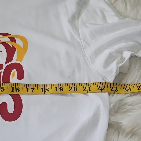 Gildan Softstyle White Kansas City Chiefs Graphic T-Shirt NWOT - Picture 10 of 12